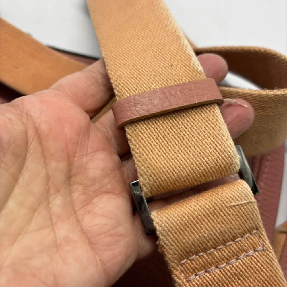 Botkier “Valentina” rose blush pink crossbody bag/guitar strap
